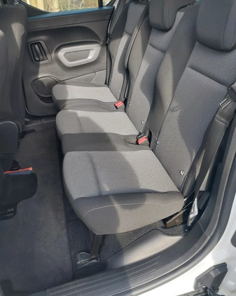Toyota Proace City Verso cena 82000 przebieg: 34000, rok produkcji 2020 z Słupsk małe 92
